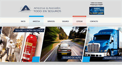 Desktop Screenshot of amezcua.com.mx