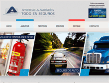 Tablet Screenshot of amezcua.com.mx